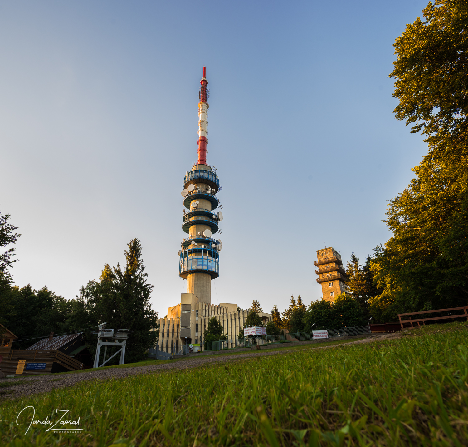 Observation tower at Kékes