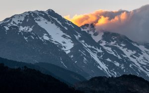 View at Coma Pedrosa during sunset