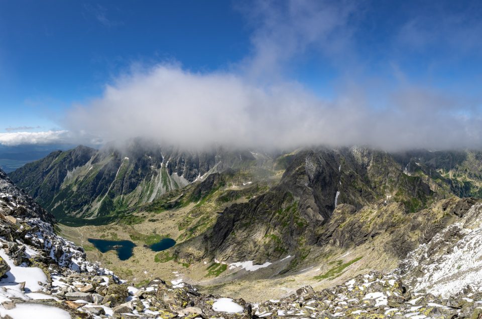 View from the highest point of Poland - Rysy