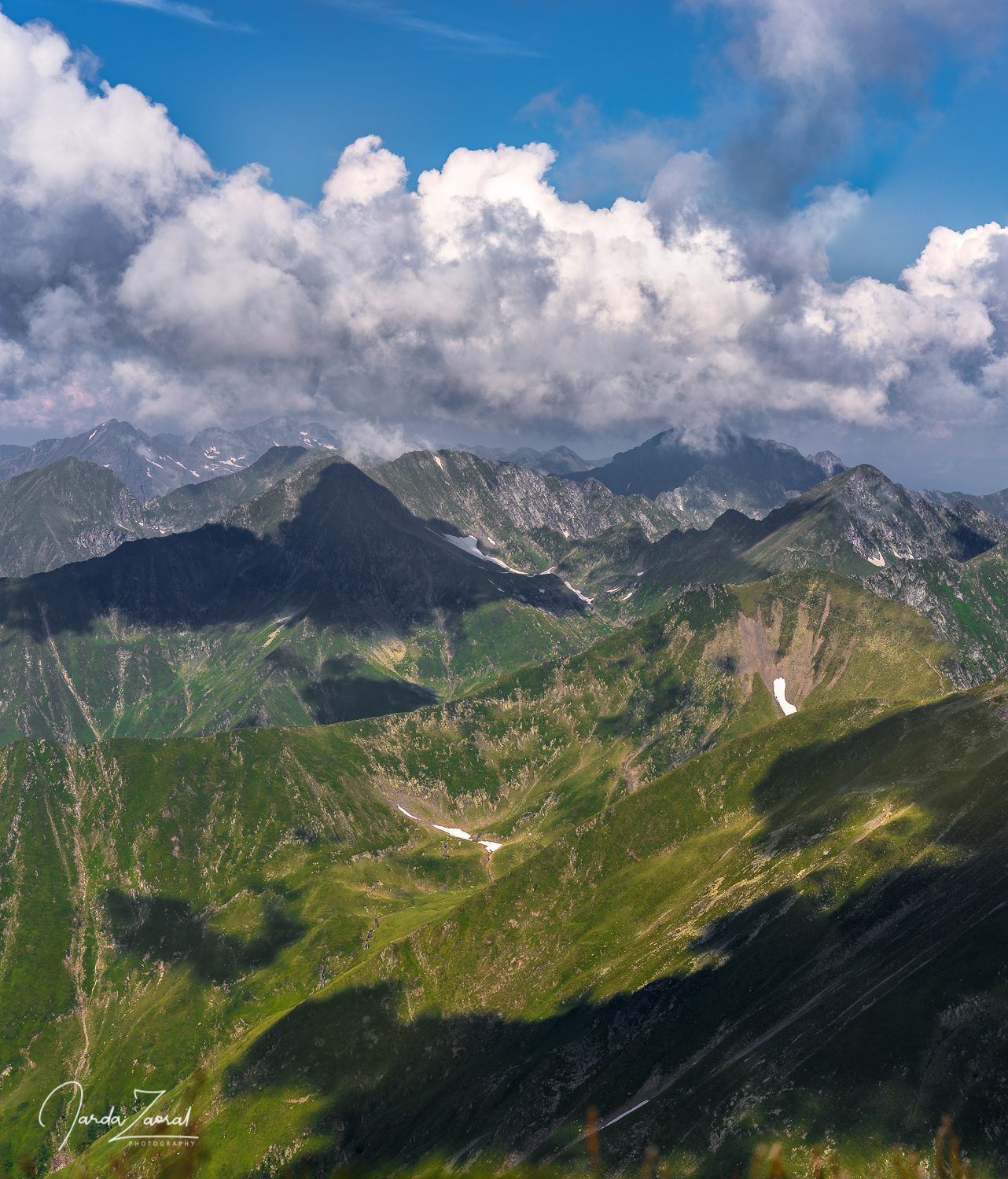 View from Moldoveanu Peak
