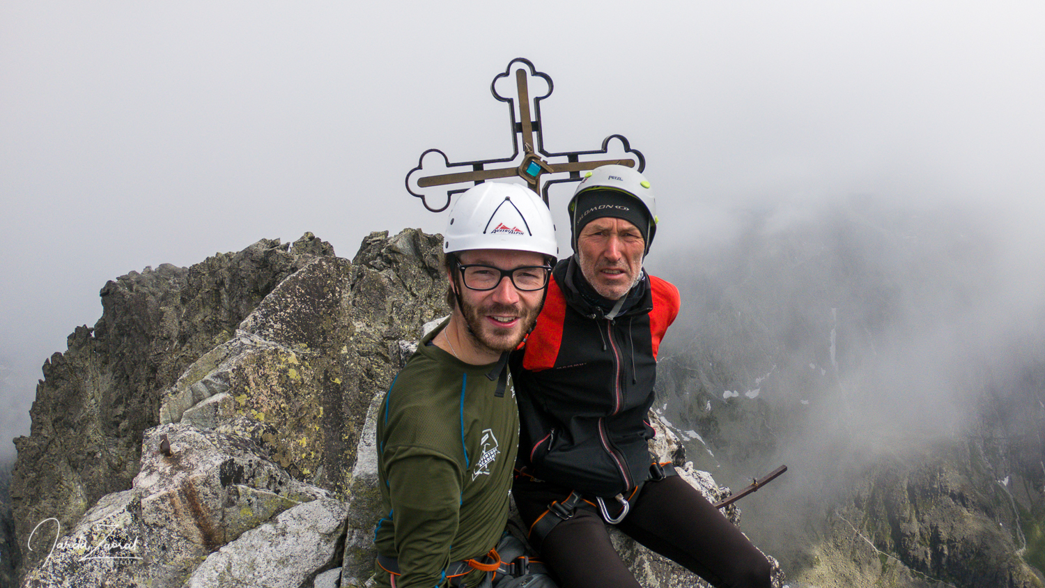 Selfie on top of Gerlachovský Štít