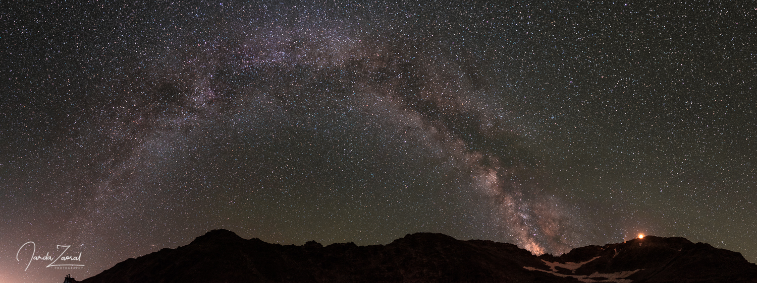 Milky Way above Musala