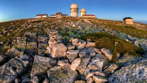 View over the highest mountain of mainland Portugal - Torre
