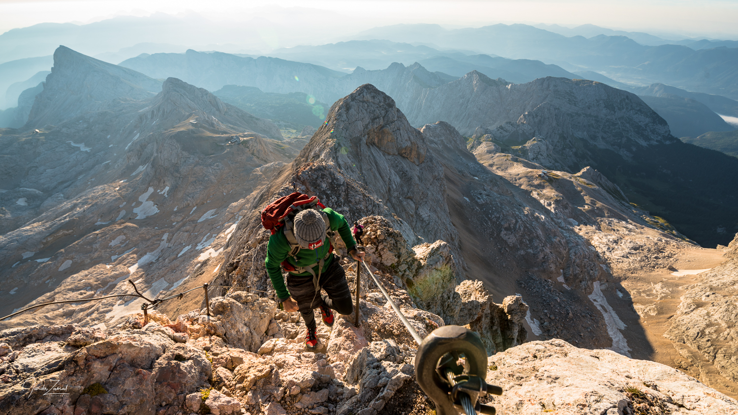 Expect very steep climb before reaching Triglav 