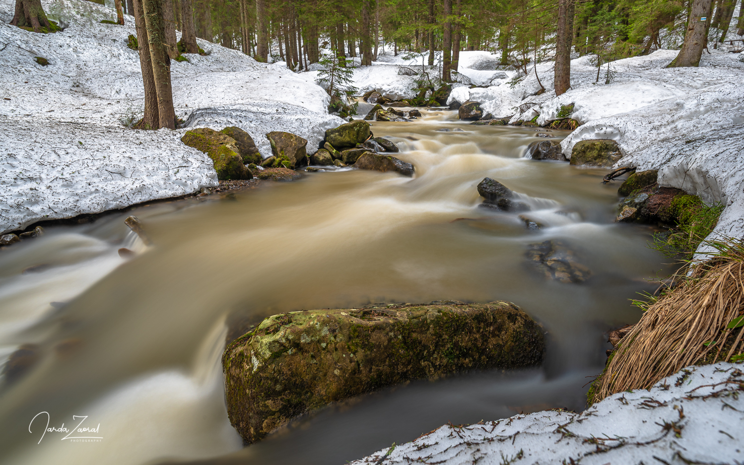 Beautiful river Hoverla