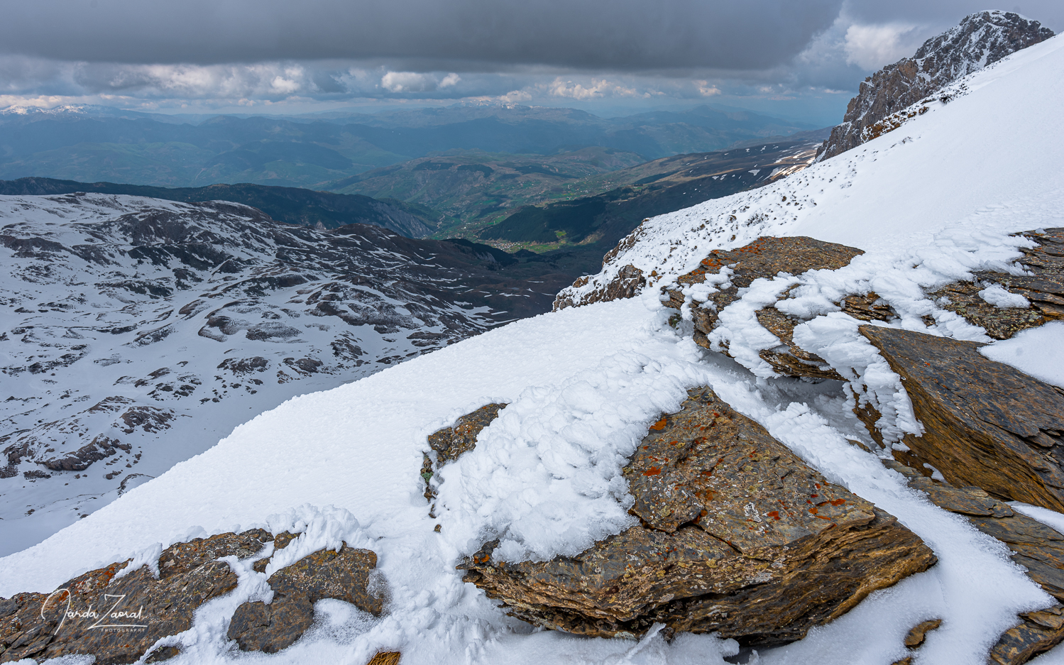 View from Golem Korab to Albania