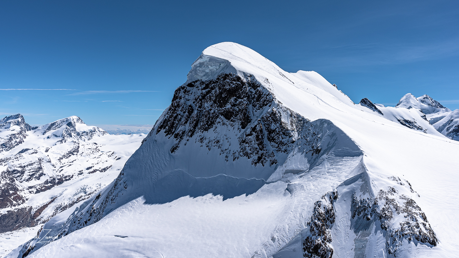 Beautiful mountain Breithorn