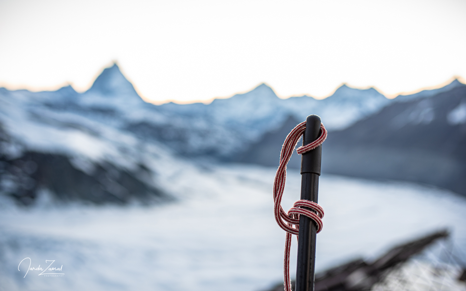 Alternative pole at Monte Rosa Hut