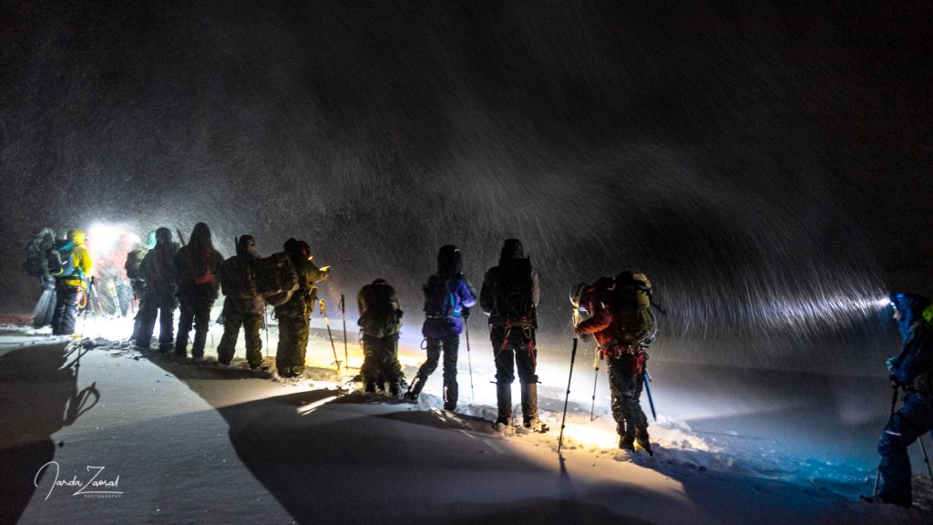 Insane storm on Elbrus