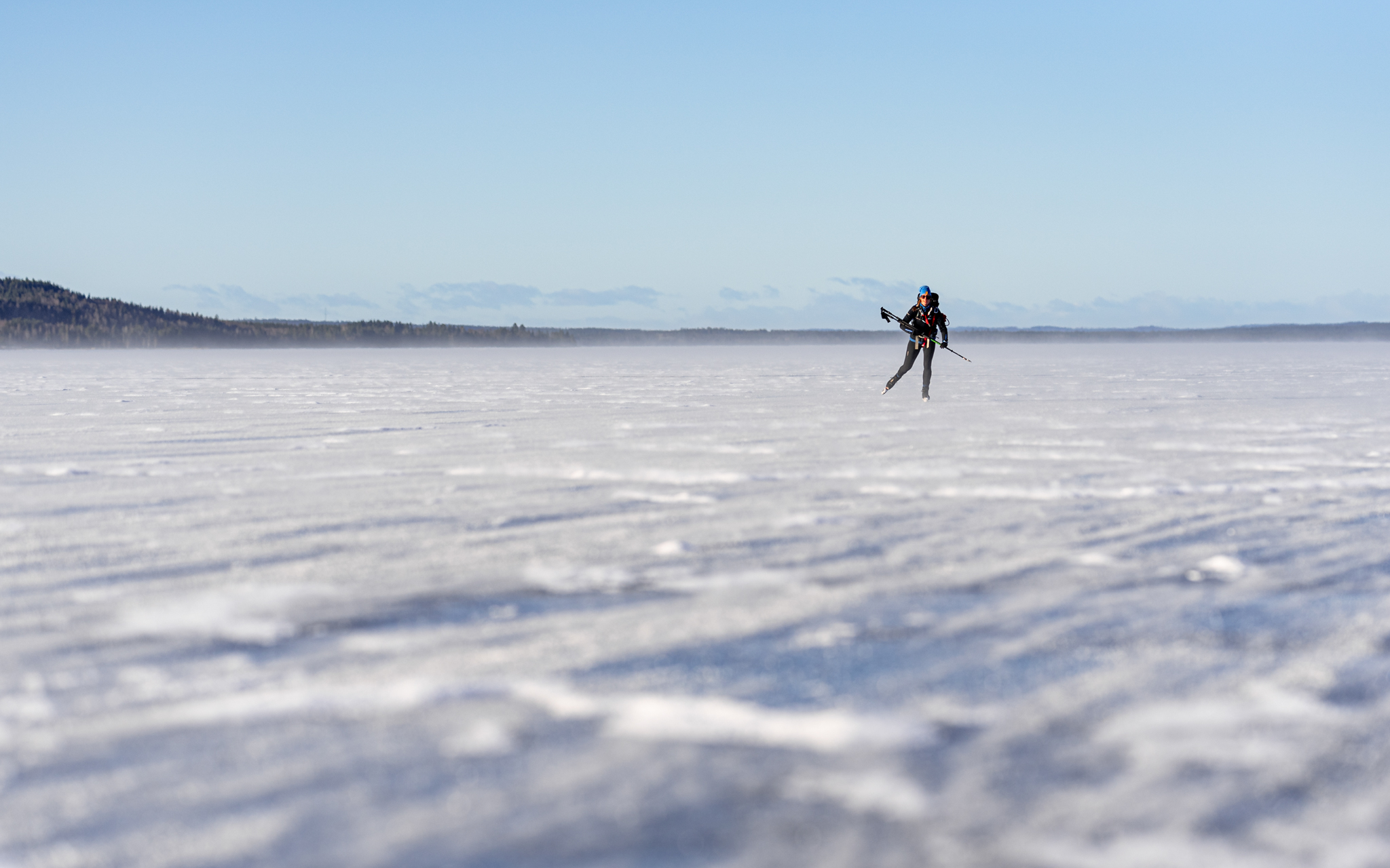 Skating at Siljan