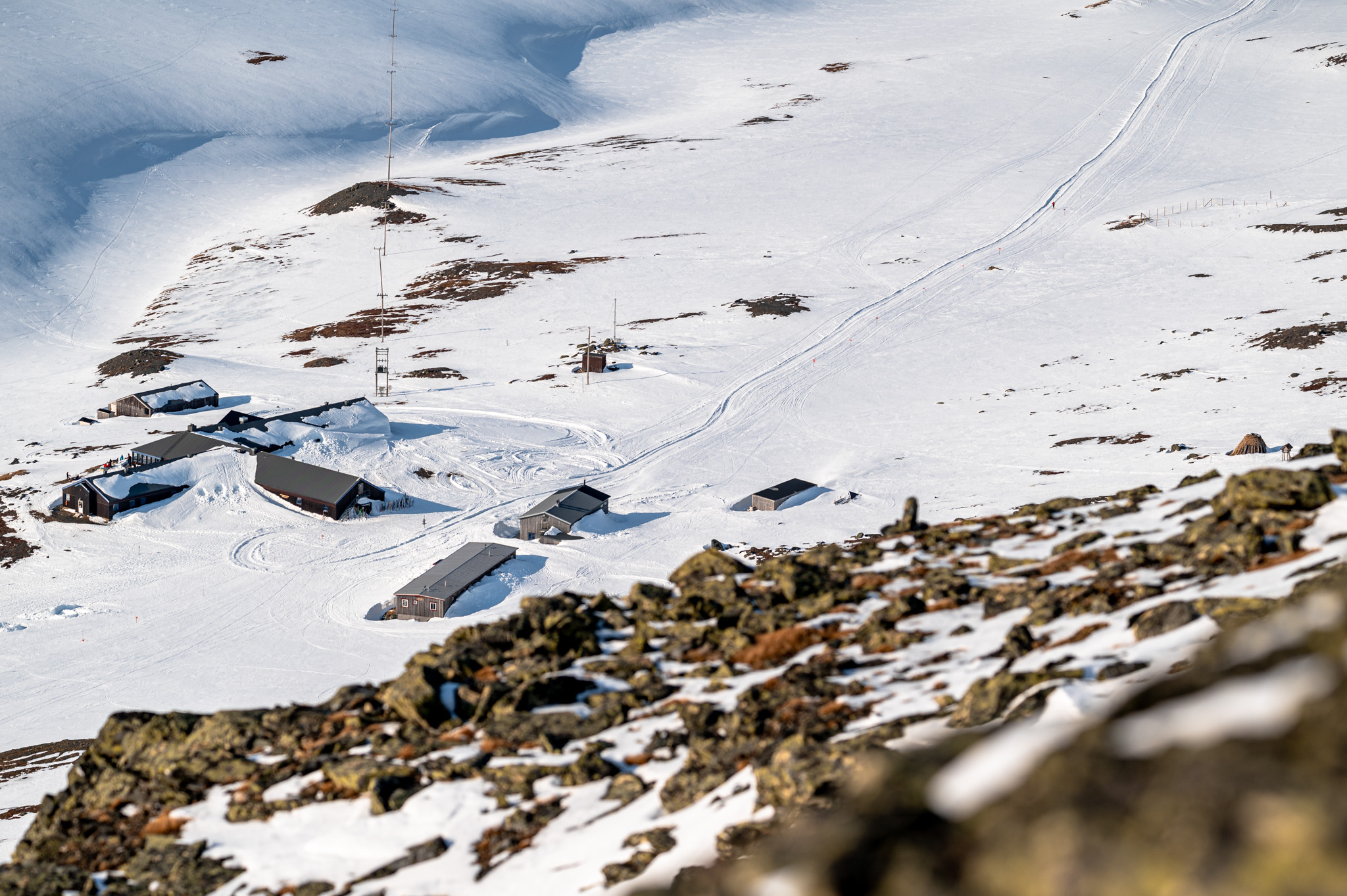 View of Sylarna fjällstation