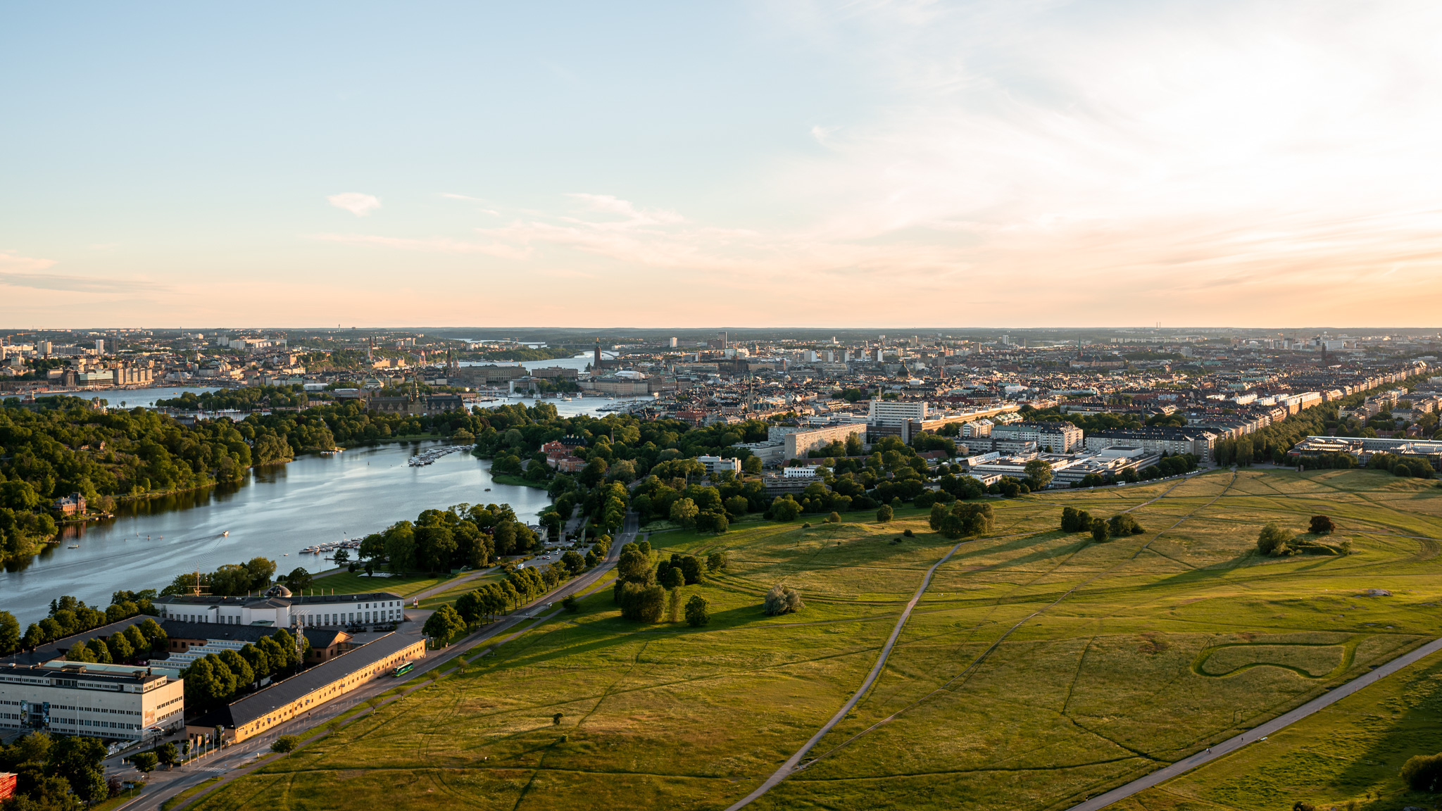 View from Kaknäs Tower