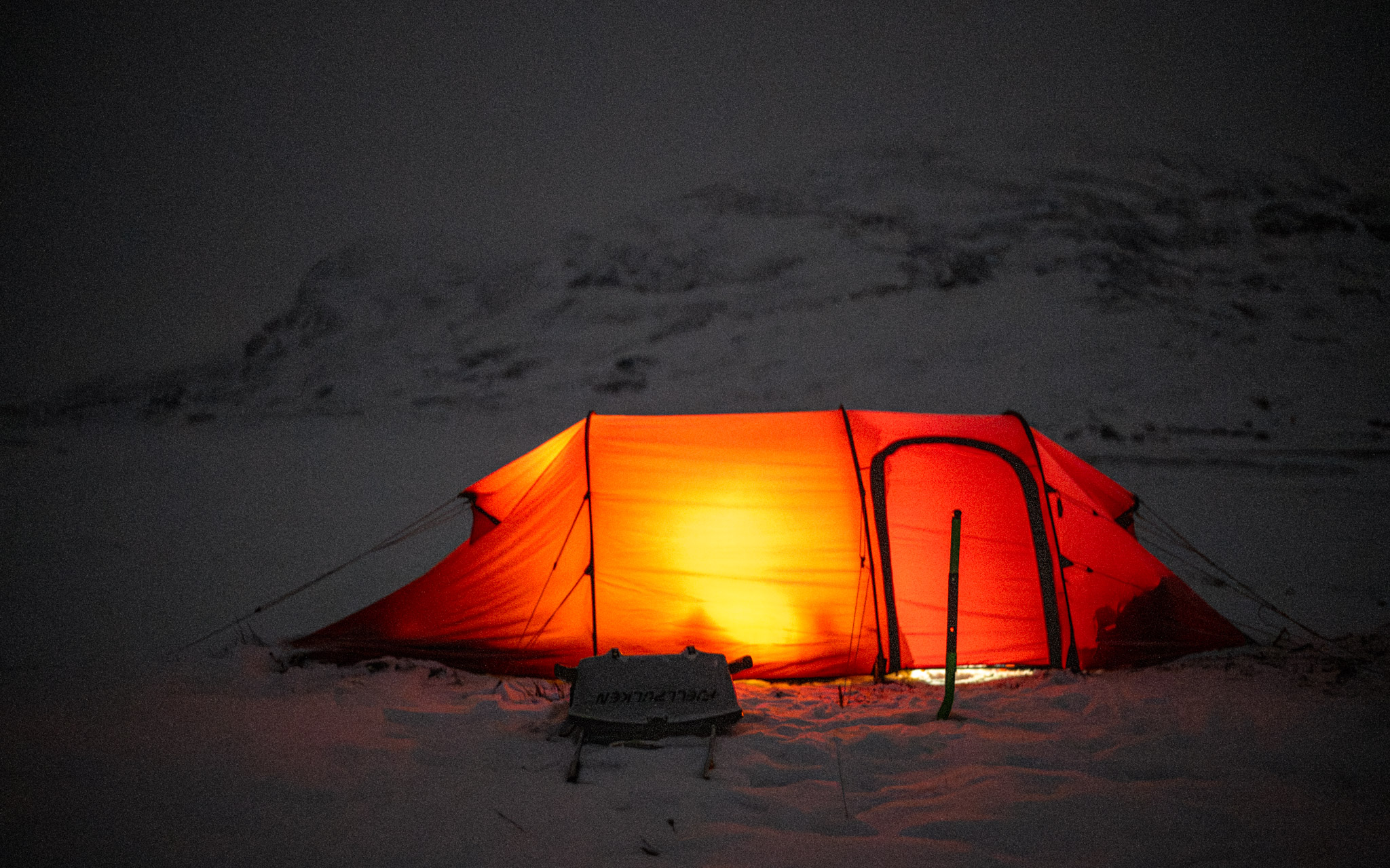Winter camping on Kungsleden is an unforgettable experience
